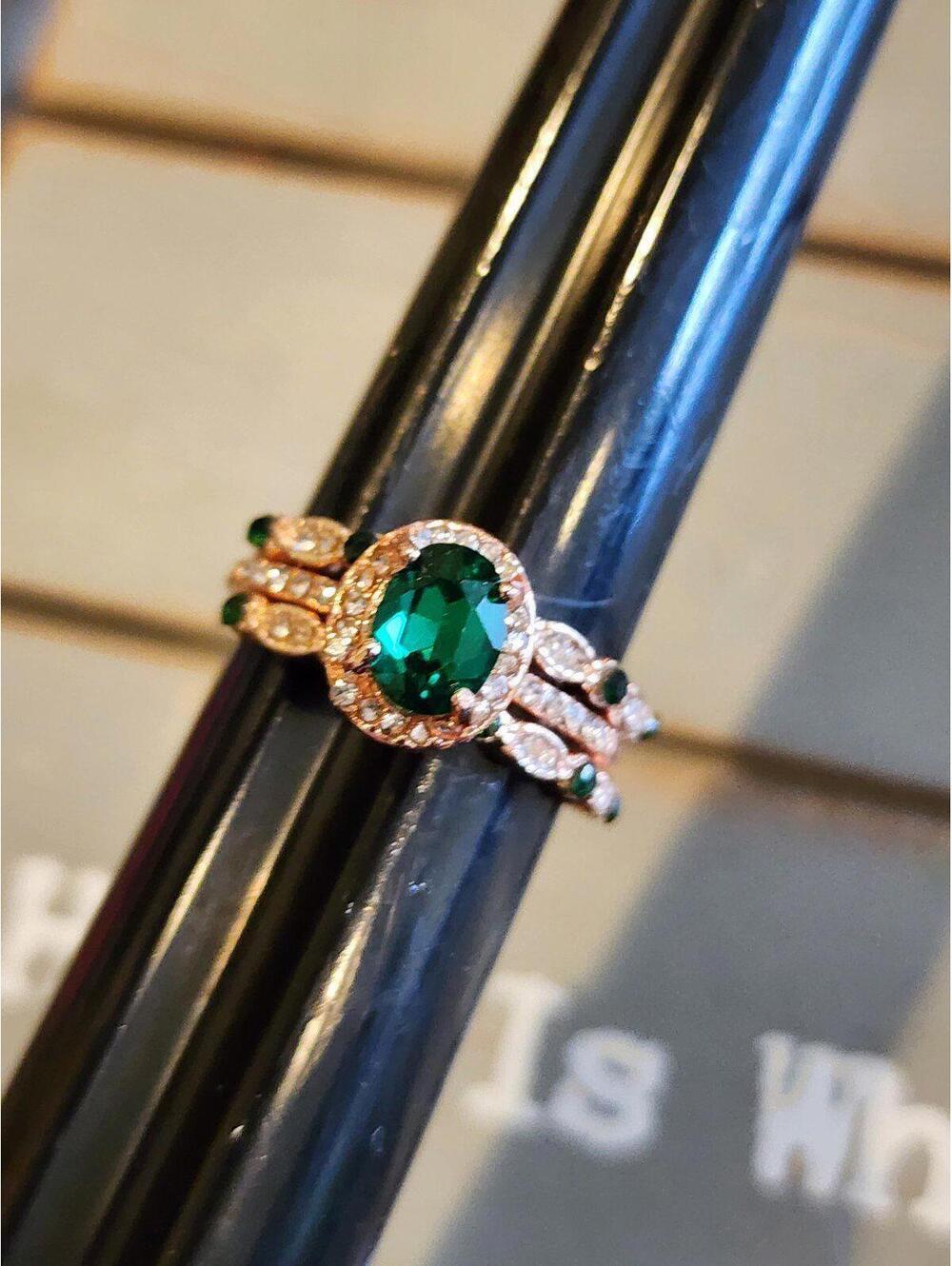 size 9 - 3 ring set- stacking rings